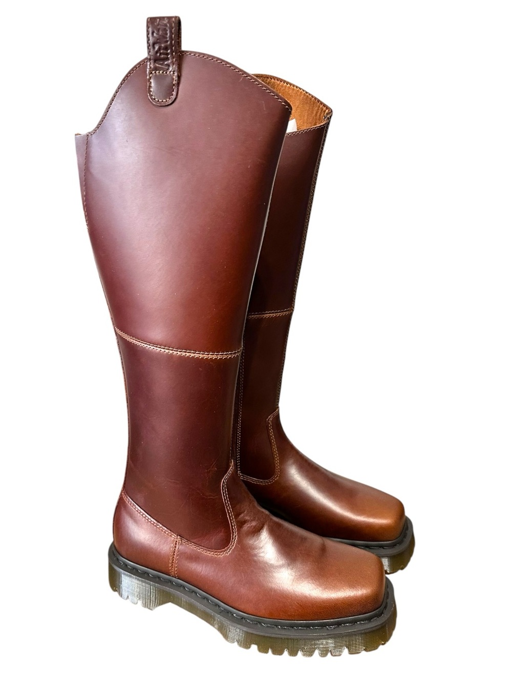 Dr Martens X Free People Amaayah Knee High Leather Boots new - Picture 2 of 15